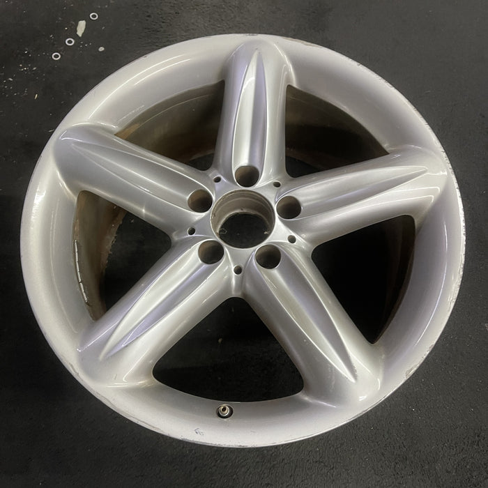 18" MERCEDES S-CLASS 04-05 230 Type; SL500, 18x9.5 , straight spokes Original - Side Profile