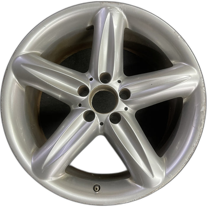 18" MERCEDES S-CLASS 04-05 230 Type; SL500, 18x9.5 , straight spokes Original - Front View