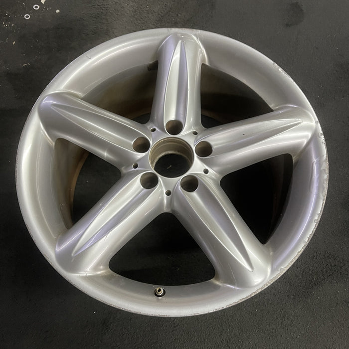 18" MERCEDES S-CLASS 04-05 230 Type; SL500, 18x9.5 , straight spokes Original - Side Profile