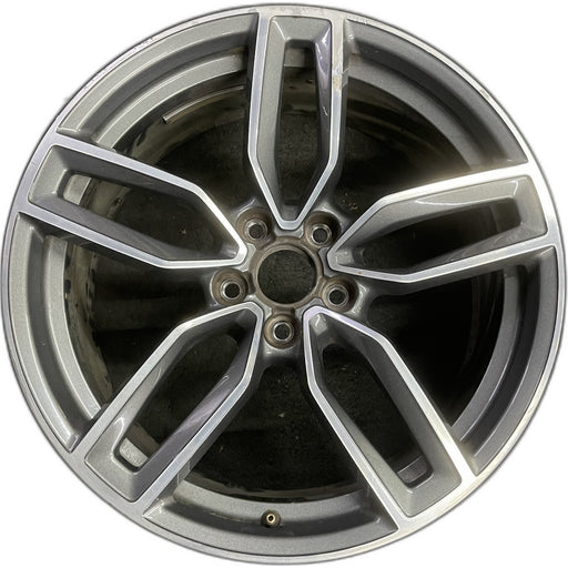 19" AUDI S3 15 19x8 Original OEM Wheel Rim - Front View