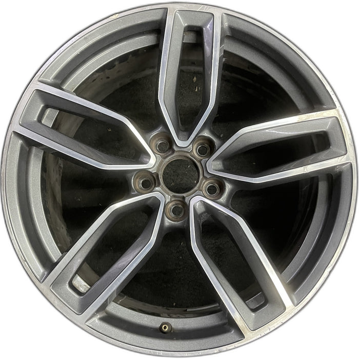 19" AUDI S3 15 19x8 Original OEM Wheel Rim - Front View