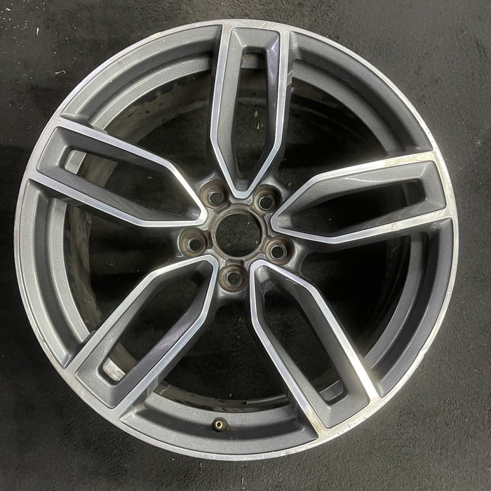 19" AUDI S3 15 19x8 Original OEM Wheel Rim - Angle View