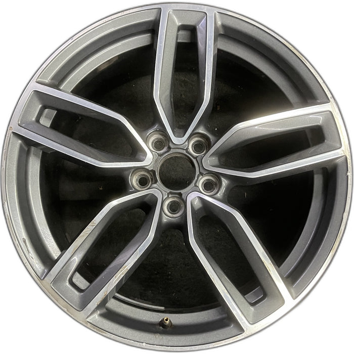 19" AUDI S3 15 19x8 Original OEM Wheel Rim - Front View