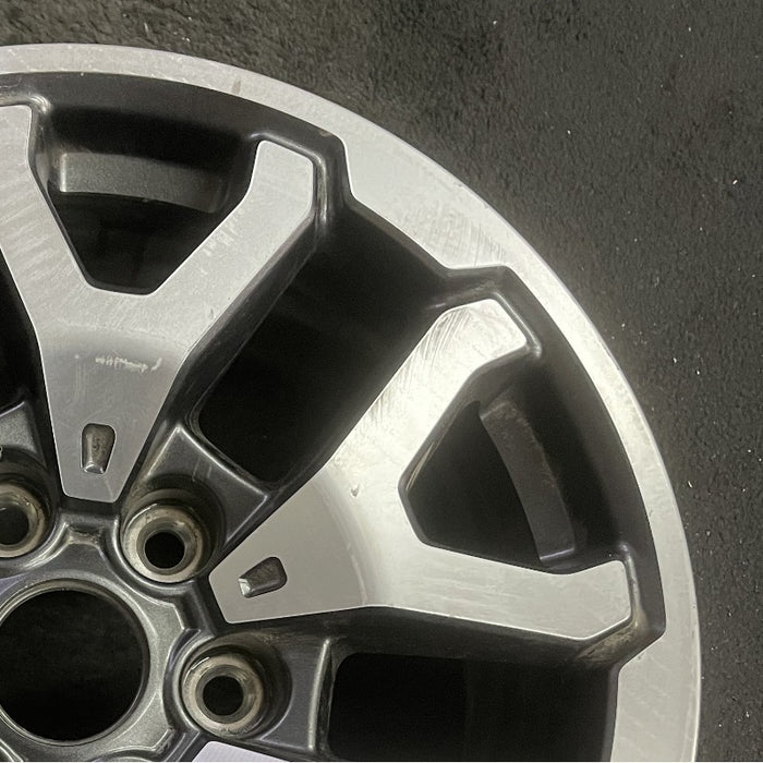 17" FORD F150 RAPTOR 21-23 17x8.5 aluminum 6 spoke V spoke silver Original OEM Wheel Rim