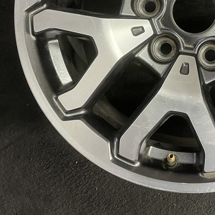 17" FORD F150 RAPTOR 21-23 17x8.5 aluminum 6 spoke V spoke silver Original OEM Wheel Rim