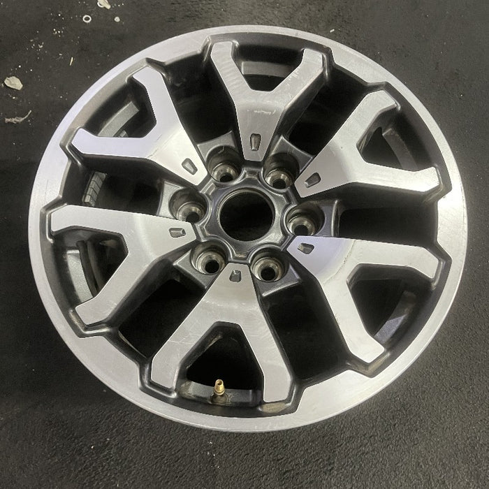 17" FORD F150 RAPTOR 21-23 17x8.5 aluminum 6 spoke V spoke silver Original OEM Wheel Rim