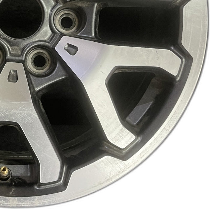 17" FORD F150 RAPTOR 21-23 17x8.5 aluminum 6 spoke V spoke silver Original OEM Wheel Rim