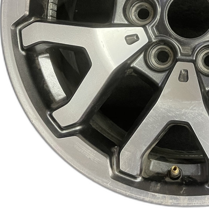 17" FORD F150 RAPTOR 21-23 17x8.5 aluminum 6 spoke V spoke silver Original OEM Wheel Rim