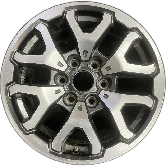 17" FORD F150 RAPTOR 21-23 17x8.5 aluminum 6 spoke V spoke silver Original OEM Wheel Rim