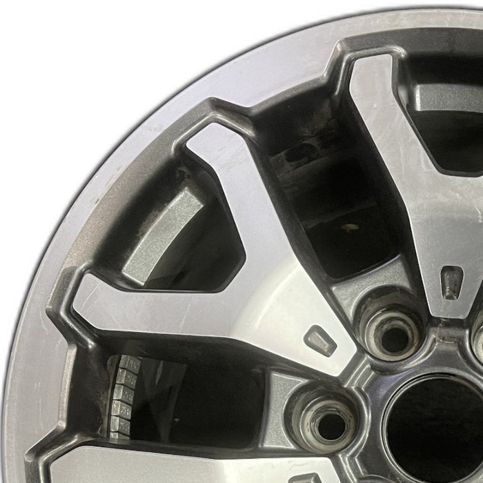 17" FORD F150 RAPTOR 21-23 17x8.5 aluminum 6 spoke V spoke silver Original OEM Wheel Rim