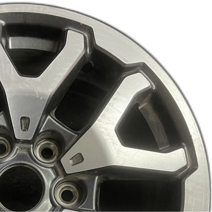 17" FORD F150 RAPTOR 21-23 17x8.5 aluminum 6 spoke V spoke silver Original OEM Wheel Rim