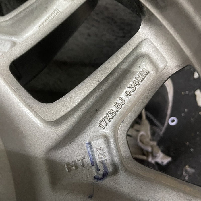 17" FORD F150 RAPTOR 21-23 17x8.5 aluminum 6 spoke V spoke silver Original OEM Wheel Rim