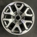 17" FORD F150 RAPTOR 21-23 17x8.5 aluminum 6 spoke V spoke silver Original OEM - Front View