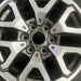 17" FORD F150 RAPTOR 21-23 17x8.5 aluminum 6 spoke V spoke silver Original OEM - Angle View