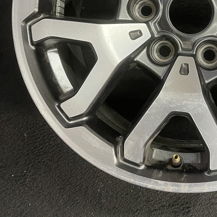 17" FORD F150 RAPTOR 21-23 17x8.5 aluminum 6 spoke V spoke silver Original OEM - Additional View