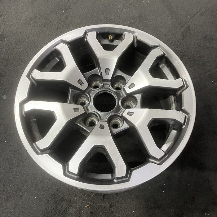17" FORD F150 RAPTOR 21-23 17x8.5 aluminum 6 spoke V spoke silver Original OEM - View 8