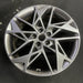 19" GV70 22-24 19x8 , twisted spoke Original OEM Wheel Rim - Side Profile