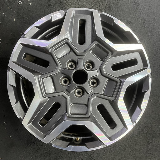 19" SANTA FE 21 19x7.5 Original OEM Wheel Rim - Angle View
