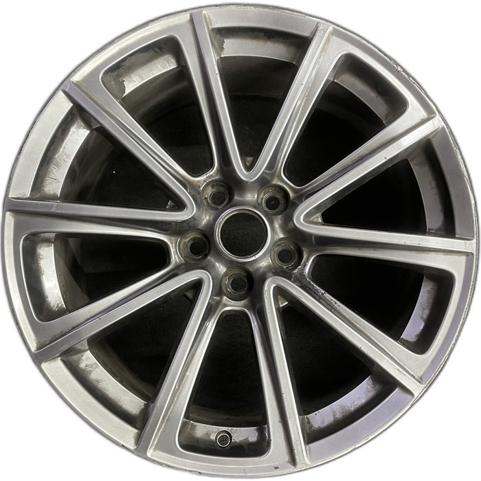 19" MUSTANG 15 19x8.5 , , straight spoke Original OEM Wheel Rim - Front View