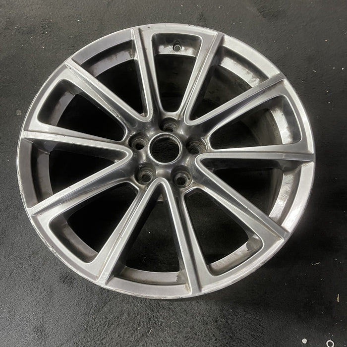 19" MUSTANG 15 19x8.5 , , straight spoke Original OEM Wheel Rim - Close-Up Detail