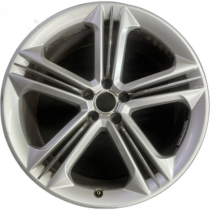 21" AUDI S8 13-16 21x9, 5 triple spoke Original OEM Wheel Rim - Front View