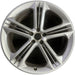 21" AUDI S8 13-16 21x9, 5 triple spoke Original OEM Wheel Rim - Front View