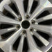 20" FORD F150 PICKUP 17 20x8.5 12 spoke machined face flash gray pockets - Angle View