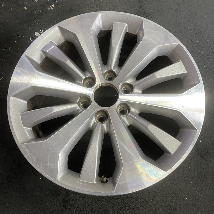 20" FORD F150 PICKUP 17 20x8.5 12 spoke machined face flash gray pockets - View 7