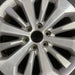 20" FORD F150 PICKUP 17 20x8.5 12 spoke machined face flash gray pockets - Angle View