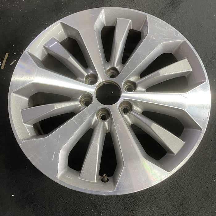 20" FORD F150 PICKUP 17 20x8.5 12 spoke machined face flash gray pockets - View 7