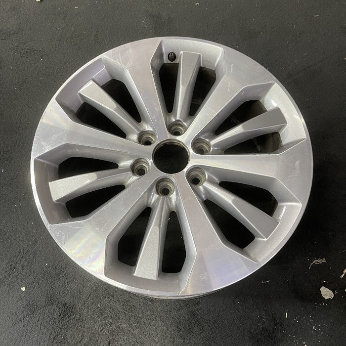 20" FORD F150 PICKUP 17 20x8.5 12 spoke machined face flash gray pockets - View 8