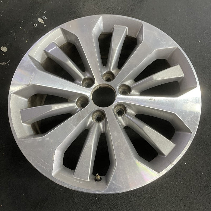 20" FORD F150 PICKUP 17 20x8.5 12 spoke machined face flash gray pockets - View 7