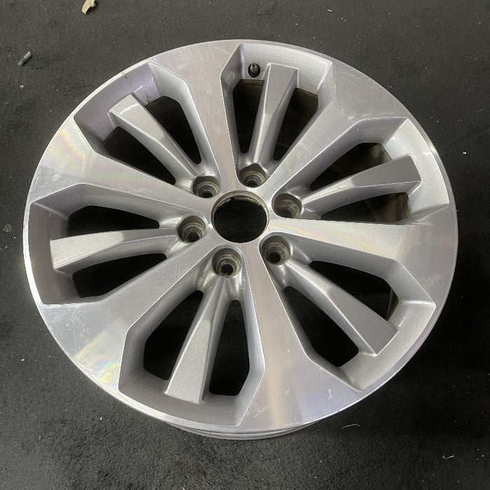 20" FORD F150 PICKUP 17 20x8.5 12 spoke machined face flash gray pockets - View 8
