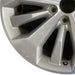20" FORD F150 PICKUP 17 20x8.5 12 spoke machined face flash gray pockets - Back View