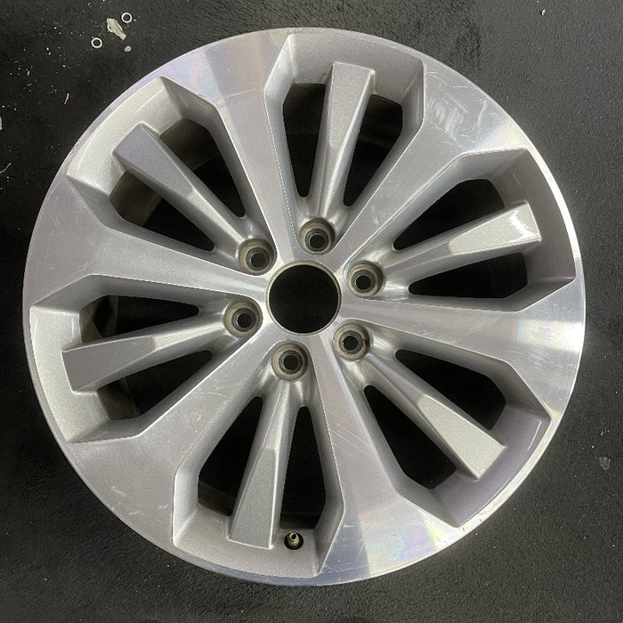 20" FORD F150 PICKUP 17 20x8.5 12 spoke machined face flash gray pockets - Additional View