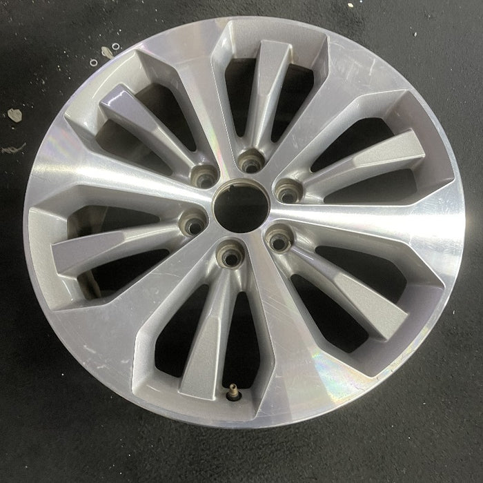 20" FORD F150 PICKUP 17 20x8.5 12 spoke machined face flash gray pockets - View 7