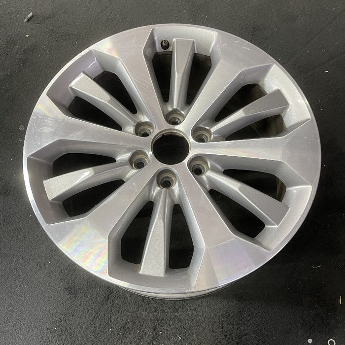 20" FORD F150 PICKUP 17 20x8.5 12 spoke machined face flash gray pockets - View 8