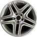 20" MERCEDES G-CLASS 13 463 Type; G63, 20x9.5, silver Original OEM Wheel Rim - Front View