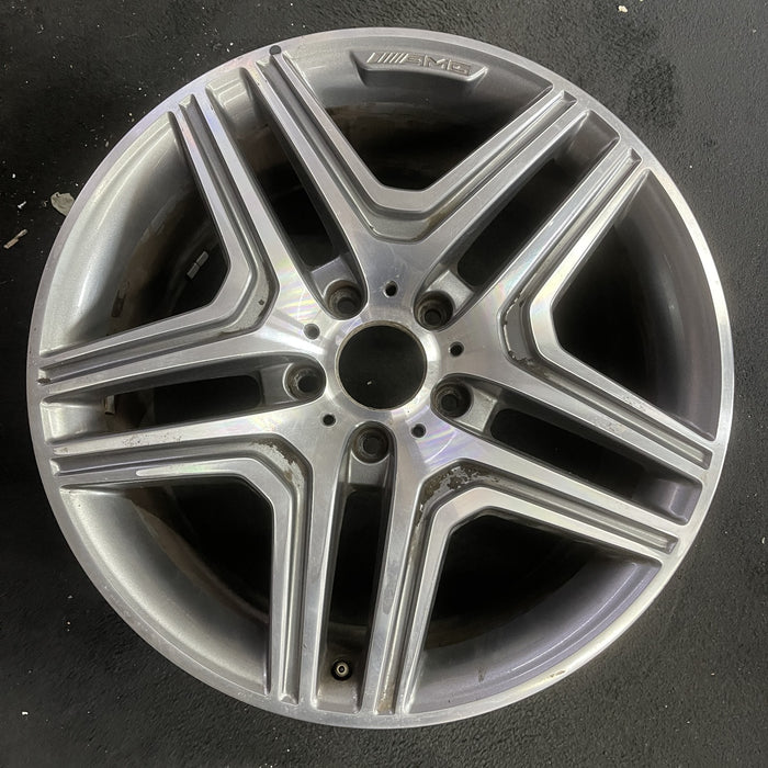 20" MERCEDES G-CLASS 13 463 Type; G63, 20x9.5, silver Original OEM Wheel Rim - Additional View