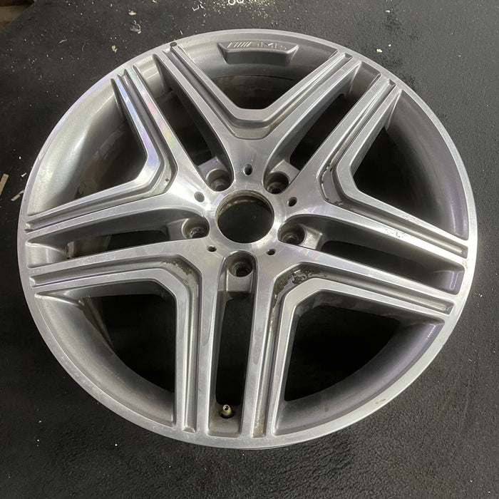 20" MERCEDES G-CLASS 13 463 Type; G63, 20x9.5, silver Original OEM Wheel Rim - View 7