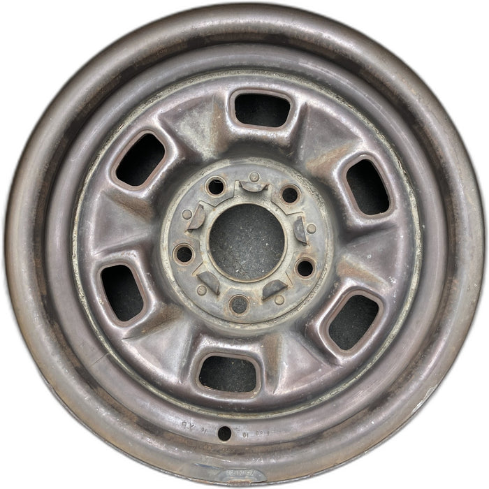 14" MALIBU 78-79 14x6, Rally Original OEM Wheel Rim - Front View