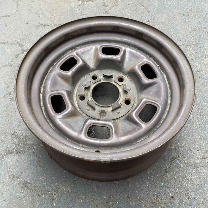 14" MALIBU 78-79 14x6, Rally Original OEM Wheel Rim - Side Profile