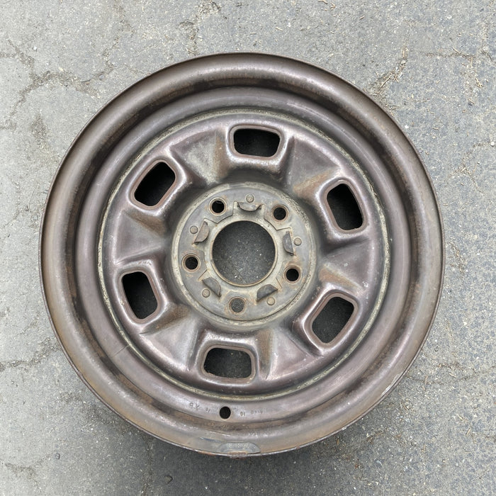 14" MALIBU 78-79 14x6, Rally Original OEM Wheel Rim - Angle View