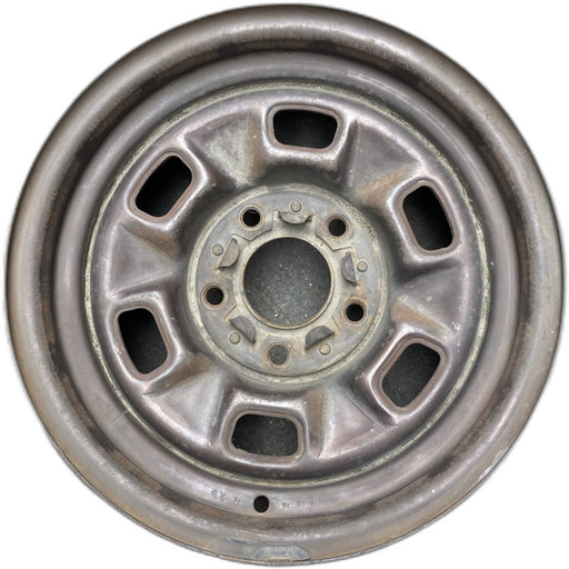 14" MALIBU 78-79 14x6, Rally Original OEM Wheel Rim - Front View
