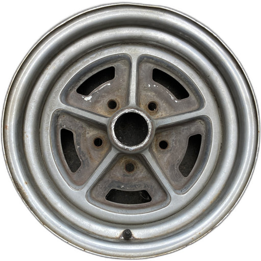14" CENTURY 78-81 14x6, chrome Original OEM Wheel Rim - Front View