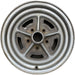 14" CENTURY 78-81 14x6, chrome Original OEM Wheel Rim - Front View