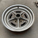 14" CENTURY 78-81 14x6, chrome Original OEM Wheel Rim - Close-Up Detail