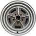 14" CENTURY 78-81 14x6, chrome Original OEM Wheel Rim - Front View