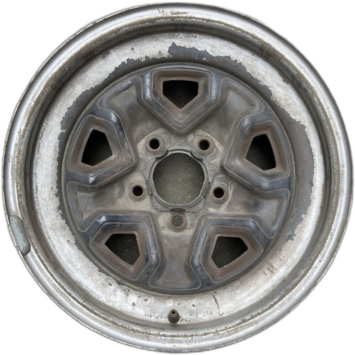 15" BLAZER S10/JIMMY S15 83-87 4x2, 15x7 Original OEM Wheel Rim - Front View