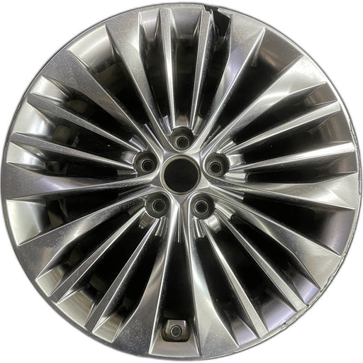 19" CADENZA 17-19 19x8 , 20 spoke Original OEM Wheel Rim - Front View